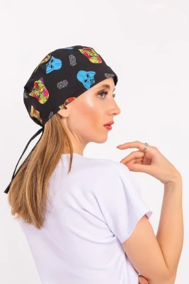 کلاه جراحی طرح استار وارز رنگی