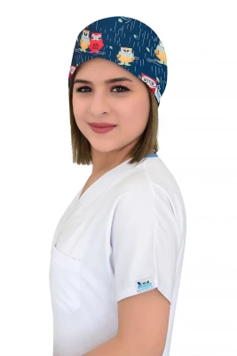 کلاه جراحی طرح جغد بارانی